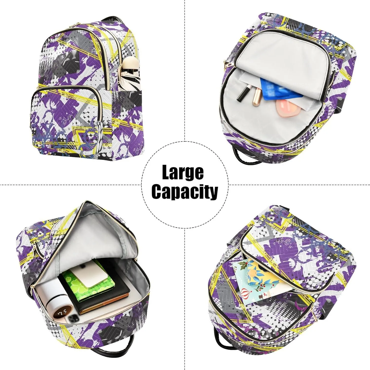 Mini Backpack Purse for Women Pretty Valentine Travel Backpack Fashion Backpack Lightweight Shoulder Bag Casual Daypack(Medium Pattren 6)