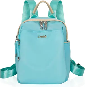 Mini Backpack, Small Lightweight Travel Backpack Purse, Waterproof Daily Backpack Purses, Blue