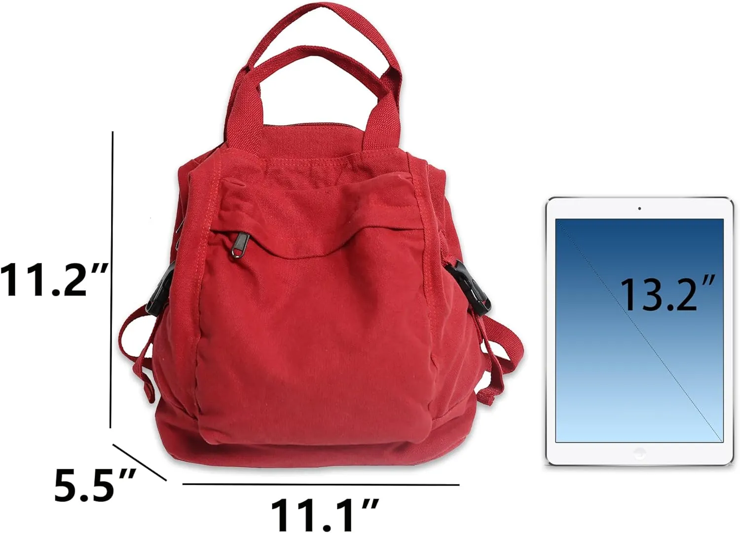 Mini Canvas Backpack for Women Girls Cute Small Backpack Purse Aesthetic Backpack