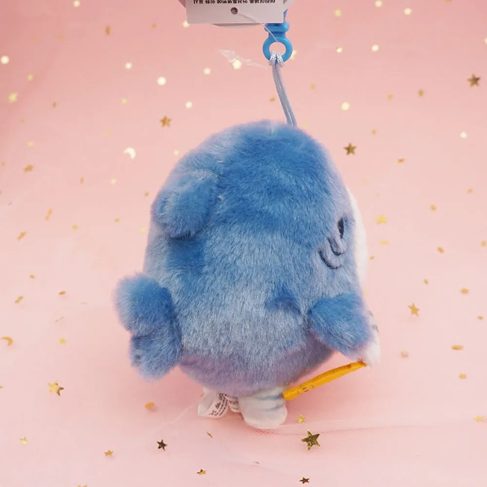 Mofusand Shark Meow Clip-On 5" Plush Mascot :Gray Cat