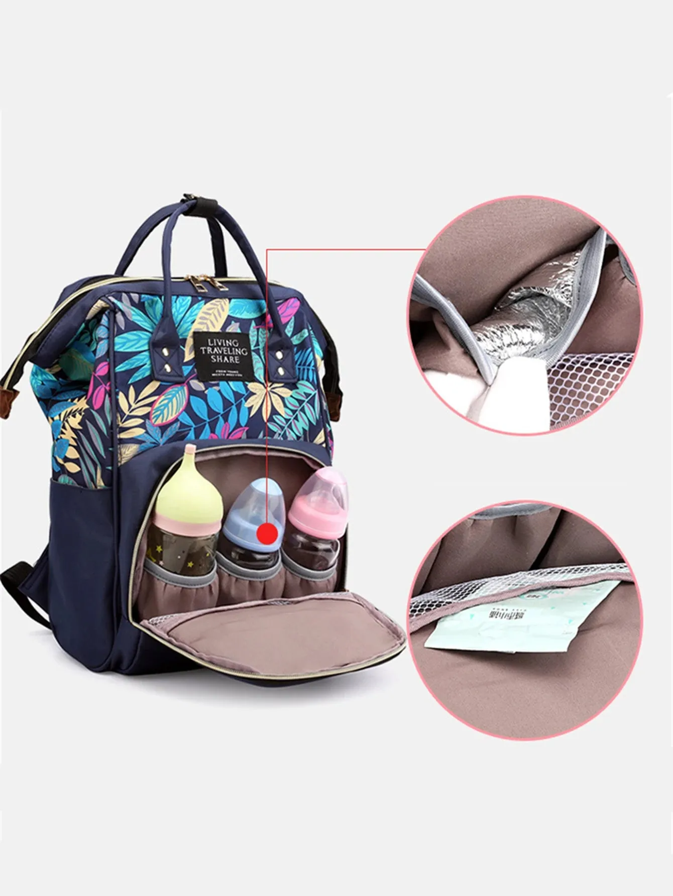 Mommy Bag Backpack – Large Capacity Diaper Bag for Baby Essentials
