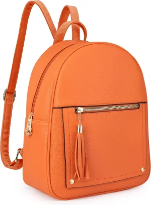 Montana West Medium Backpack Purse for Women Anti Theft Backpack with Secured Zipper & Tassel