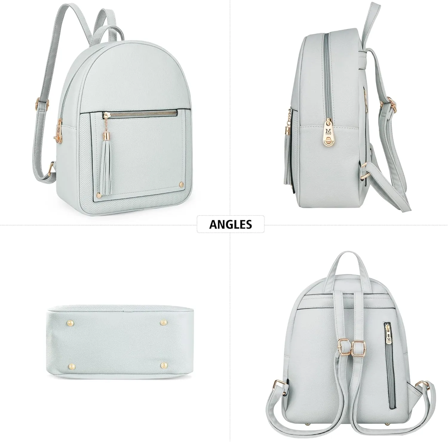 Montana West Medium Backpack Purse for Women Anti Theft Backpack with Secured Zipper & Tassel