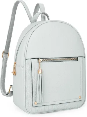 Montana West Medium Backpack Purse for Women Anti Theft Backpack with Secured Zipper & Tassel