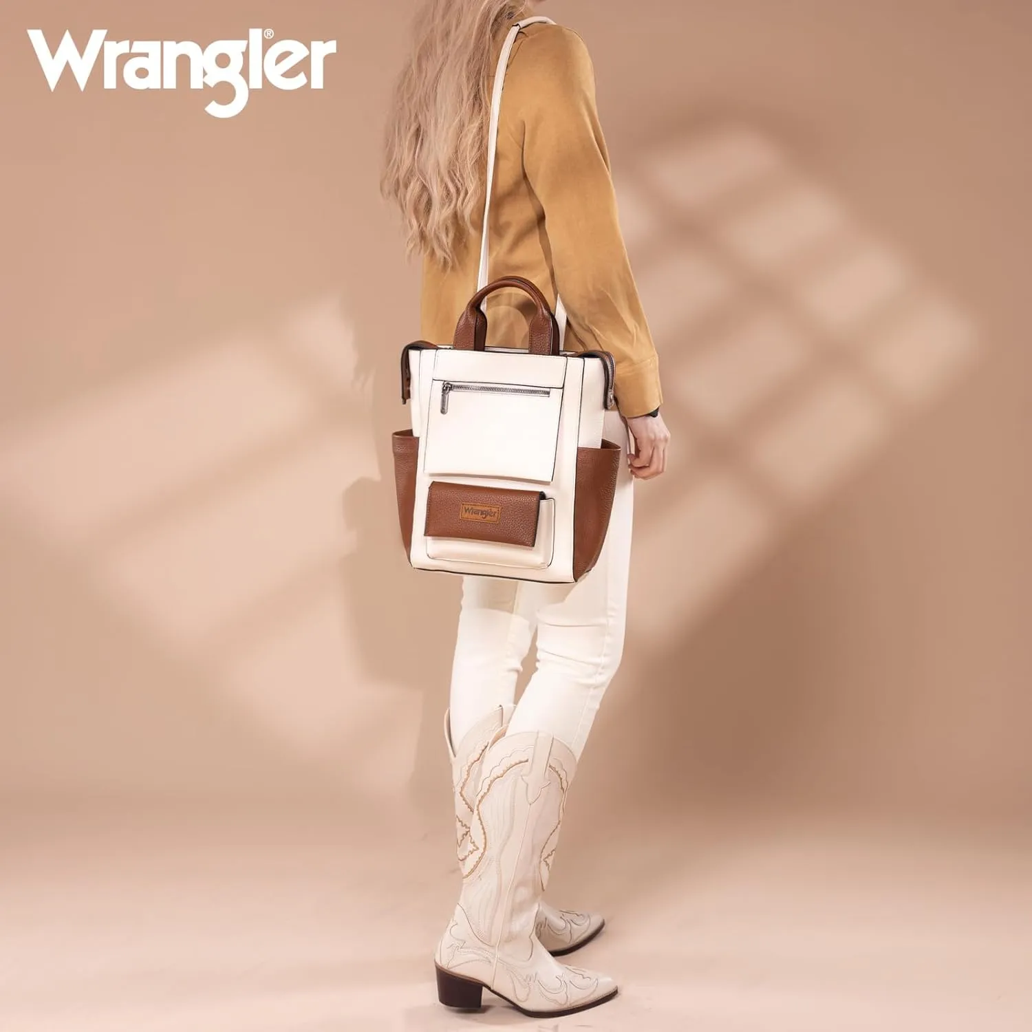 Montana West Wrangler Backpack Purse for Women Ladies Convertible Stylish Anti Theft Purse with Adjustable Strap