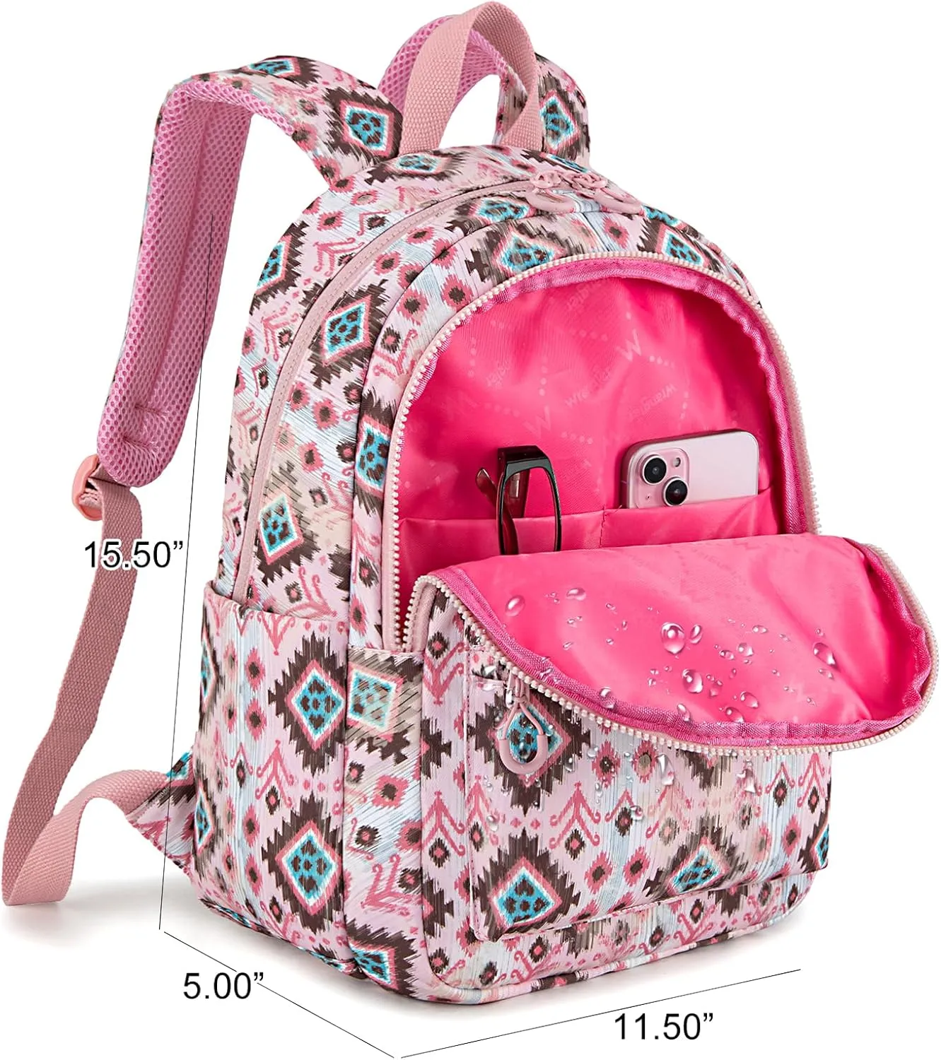 Montana West x Wrangler Aztec Backpack Mommy Daypack Western Travel Bag for Women