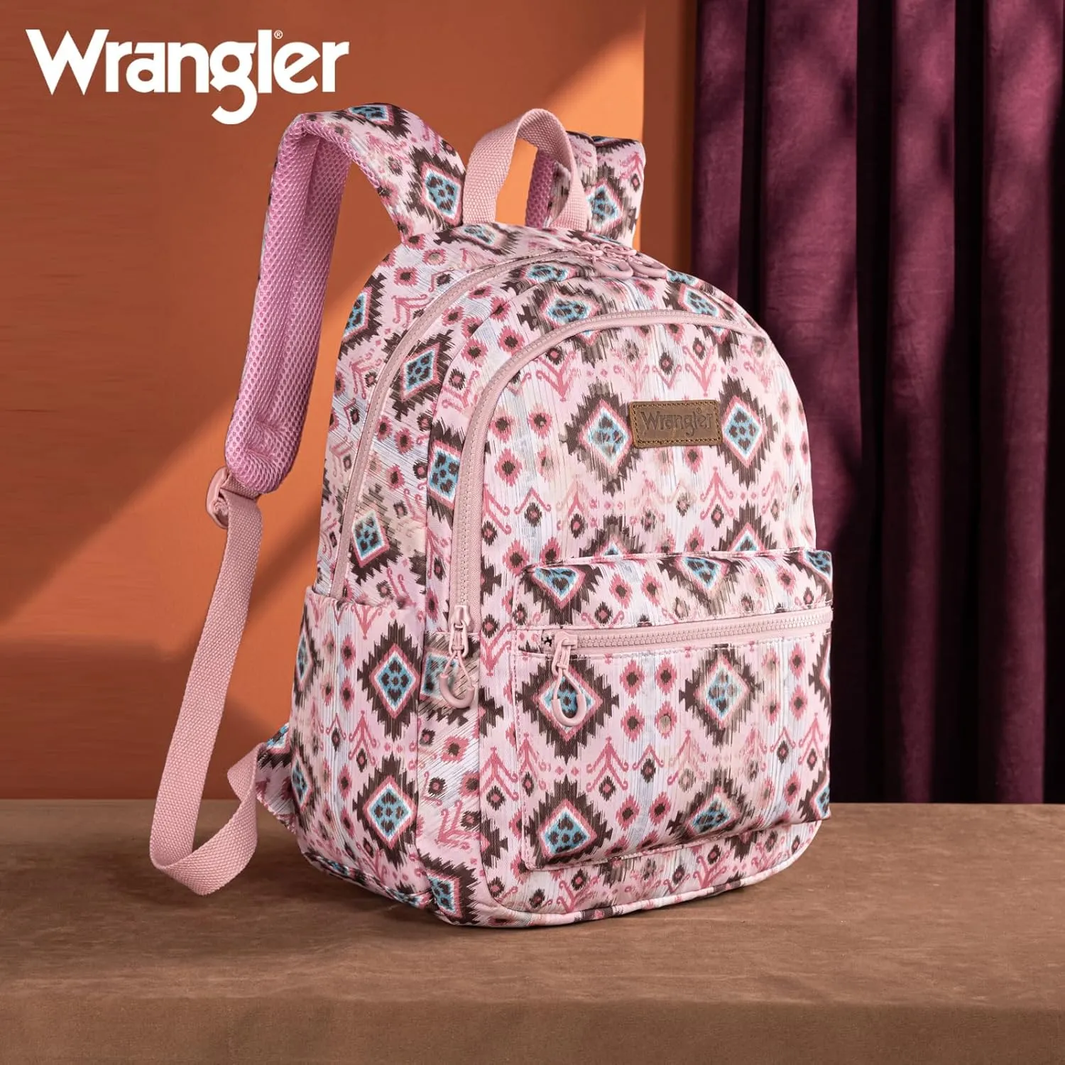 Montana West x Wrangler Aztec Backpack Mommy Daypack Western Travel Bag for Women