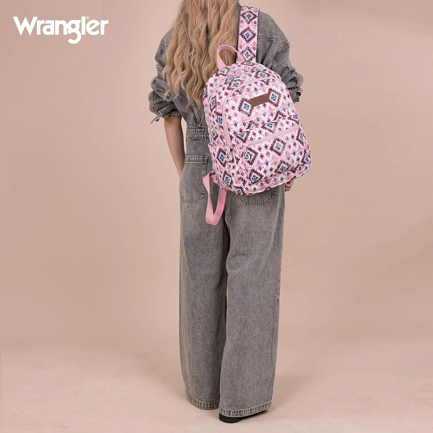 Montana West x Wrangler Aztec Backpack Mommy Daypack Western Travel Bag for Women