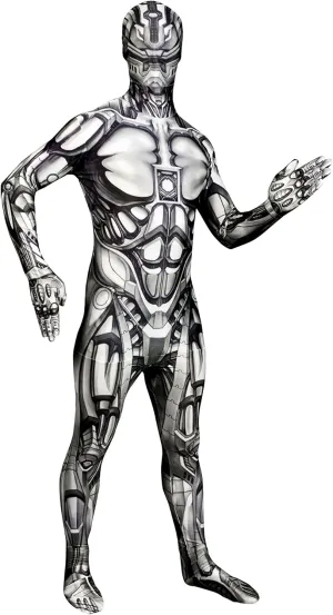 Morphsuits Android Costume Futuristic Bodysuit, Robot Costume Adult Men, Futuristic Clothing, Robot Costume Adult