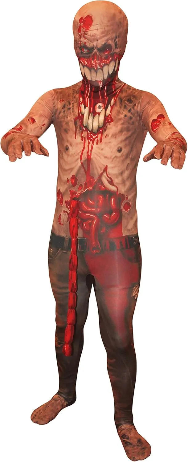 Morphsuits Exploding Guts Monster Costume - Zombie Halloween Costume for Kids