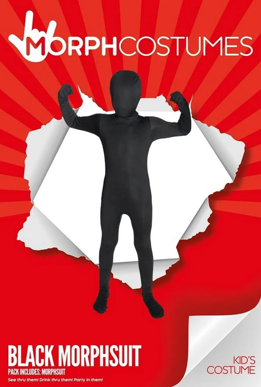 Morphsuits Kids Bodysuit Full Body Suit Halloween Costume, Skin Suit For Boys