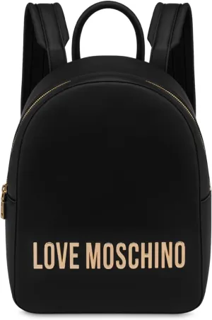 Moschino Borsa Donna Love Zaino Ecopelle Nero BS25MO21 JC4193, black, M