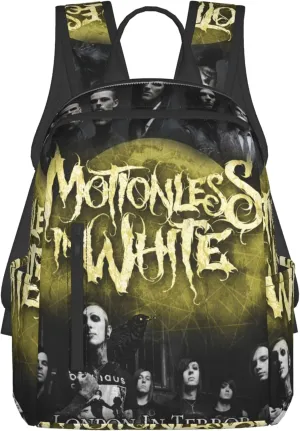 Motionless Rock In White Backpack Lightweight Backpack Travel Bag Classic Laptop Daypack for Men Women Backpack