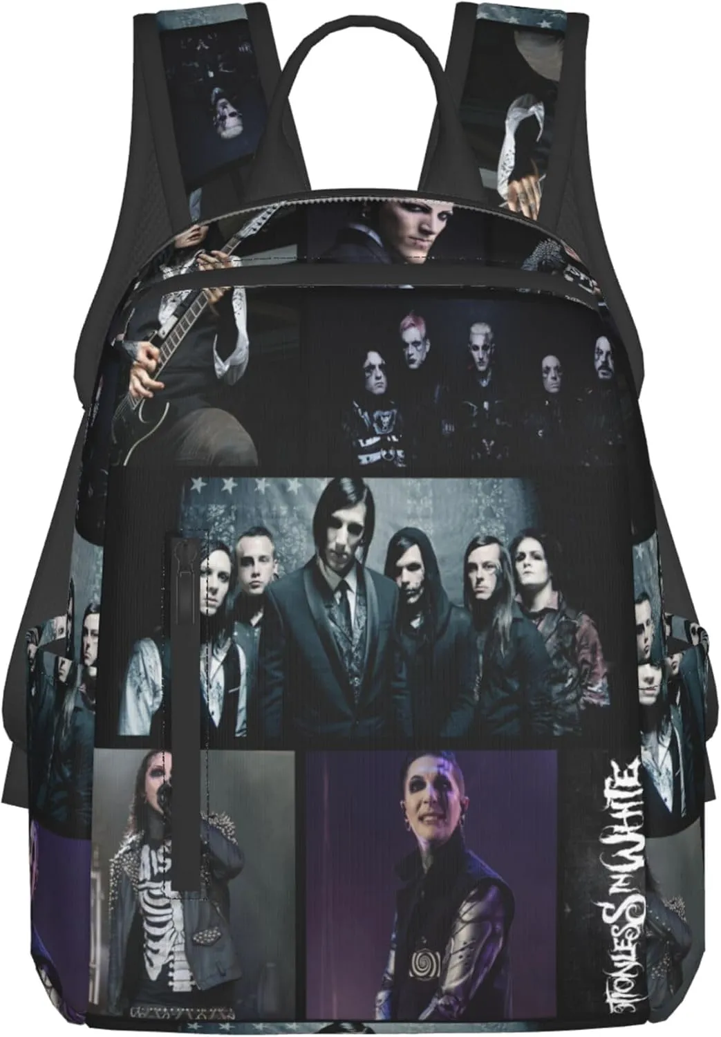 Motionless Rock In White Backpack Lightweight Backpack Travel Bag Classic Laptop Daypack for Men Women Backpack