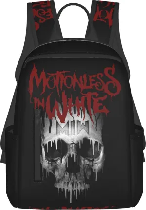 Motionless Rock In White Backpack Lightweight Backpack Travel Bag Classic Laptop Daypack for Men Women Backpack