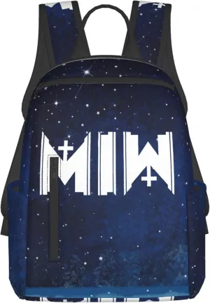 Motionless Rock In White Backpack Lightweight Backpack Travel Bag Classic Laptop Daypack for Men Women Backpack