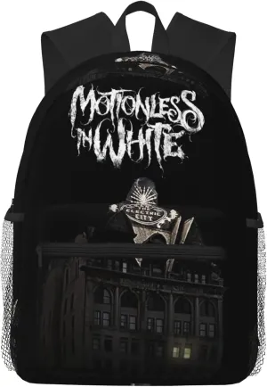 Motionless Rock In White Casual Backpack Large Lightweight Travel Bag Classic Laptop Daypack for Men Women Backpack