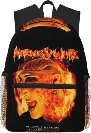 Motionless Rock In White Casual Backpack Large Lightweight Travel Bag Classic Laptop Daypack for Men Women Backpack