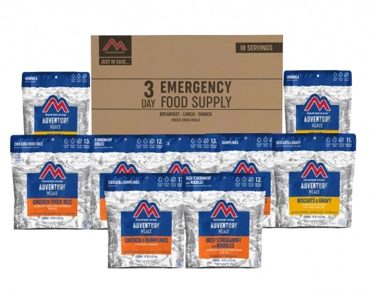Mountain House Just in Case - 3 Day Emergency Food Supply Kit
