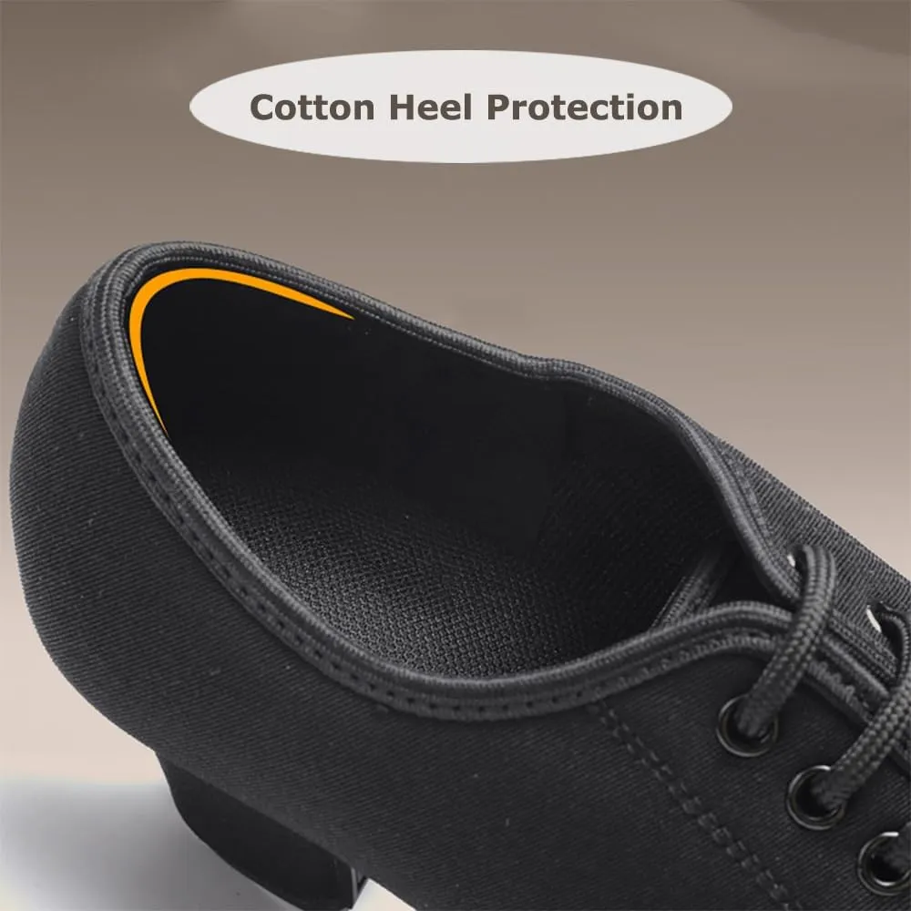 MSMAX Ballroom Dance Shoes Women Latin Dancing Heels Jazz Rhythm Teaching Shoes