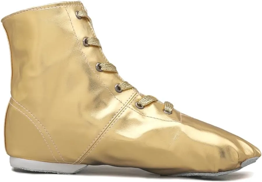 MSMAX Women Jazz Dance Shoes Dancing Ankle Boots for Men