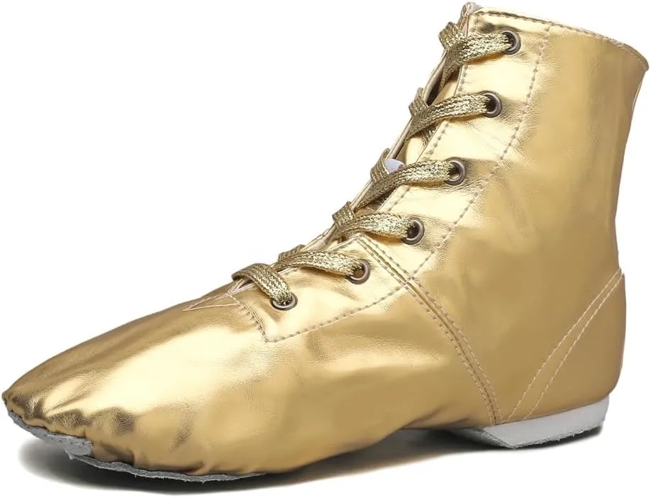 MSMAX Women Jazz Dance Shoes Dancing Ankle Boots for Men