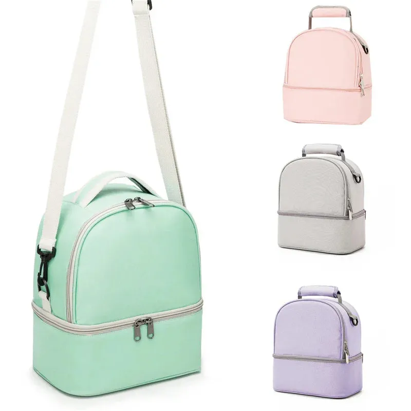 Multi-Functional Breast Pump & Milk Storage Backpack: Insulated Cooler, Fresh Keeping, Baby Feeding Bottle Organizer