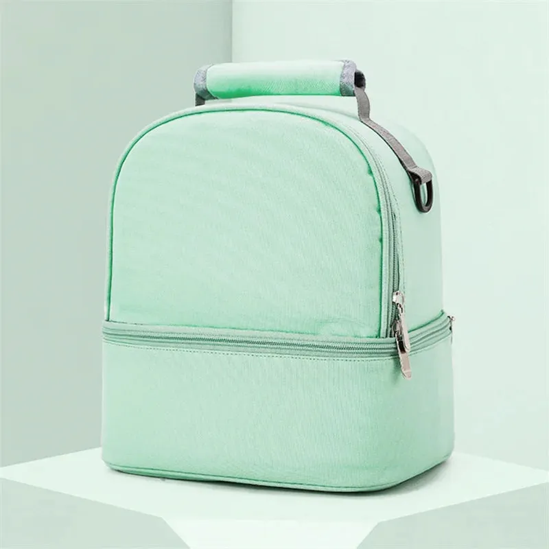 Multi-Functional Breast Pump & Milk Storage Backpack: Insulated Cooler, Fresh Keeping, Baby Feeding Bottle Organizer