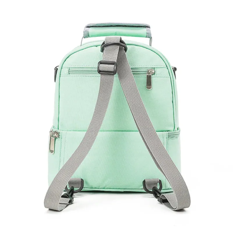 Multi-Functional Breast Pump & Milk Storage Backpack: Insulated Cooler, Fresh Keeping, Baby Feeding Bottle Organizer