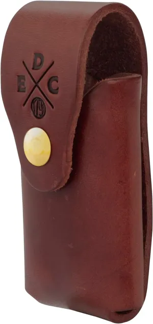 Multitool Sheath, American Leather Multitool Pouch for Belts with Snap - Compatible with Heavy Duty Leatherman, SOG and Gerber. Max Size = 4.5" Long