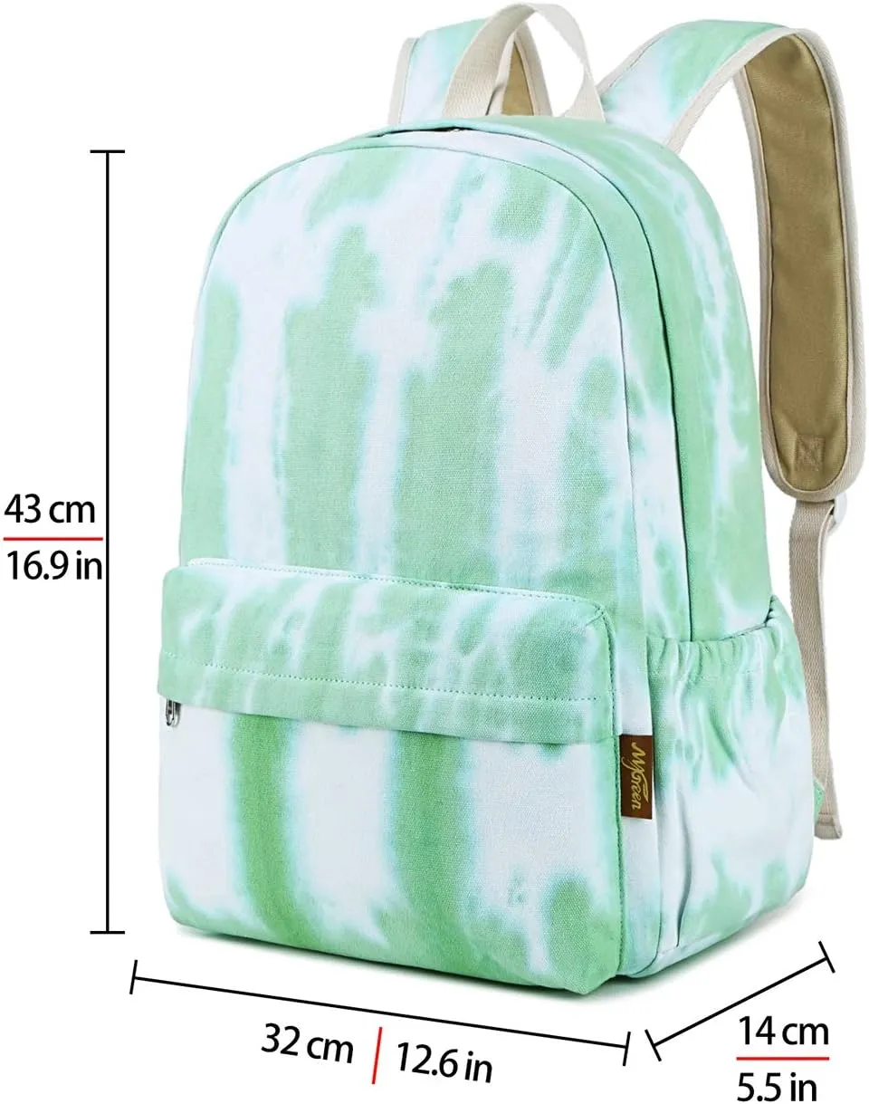 mygreen Kids Backpack, Kawaii Girls Backpack for School Ages 8-12