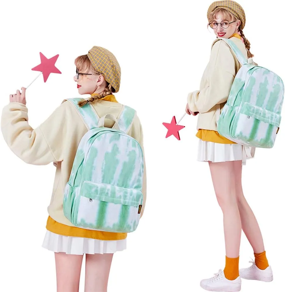 mygreen Kids Backpack, Kawaii Girls Backpack for School Ages 8-12