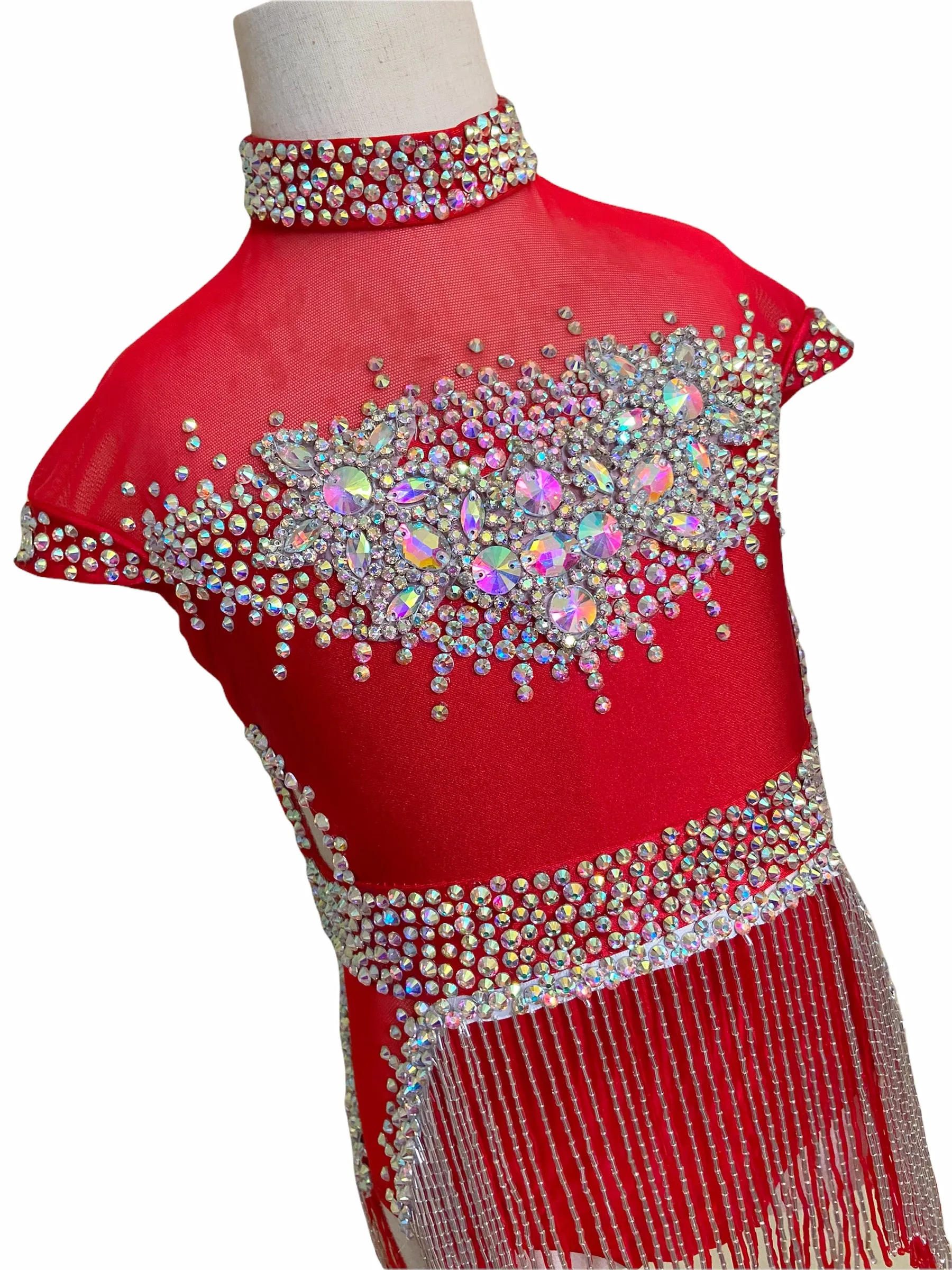 NEW Child Medium red jazz ready-to-ship costume