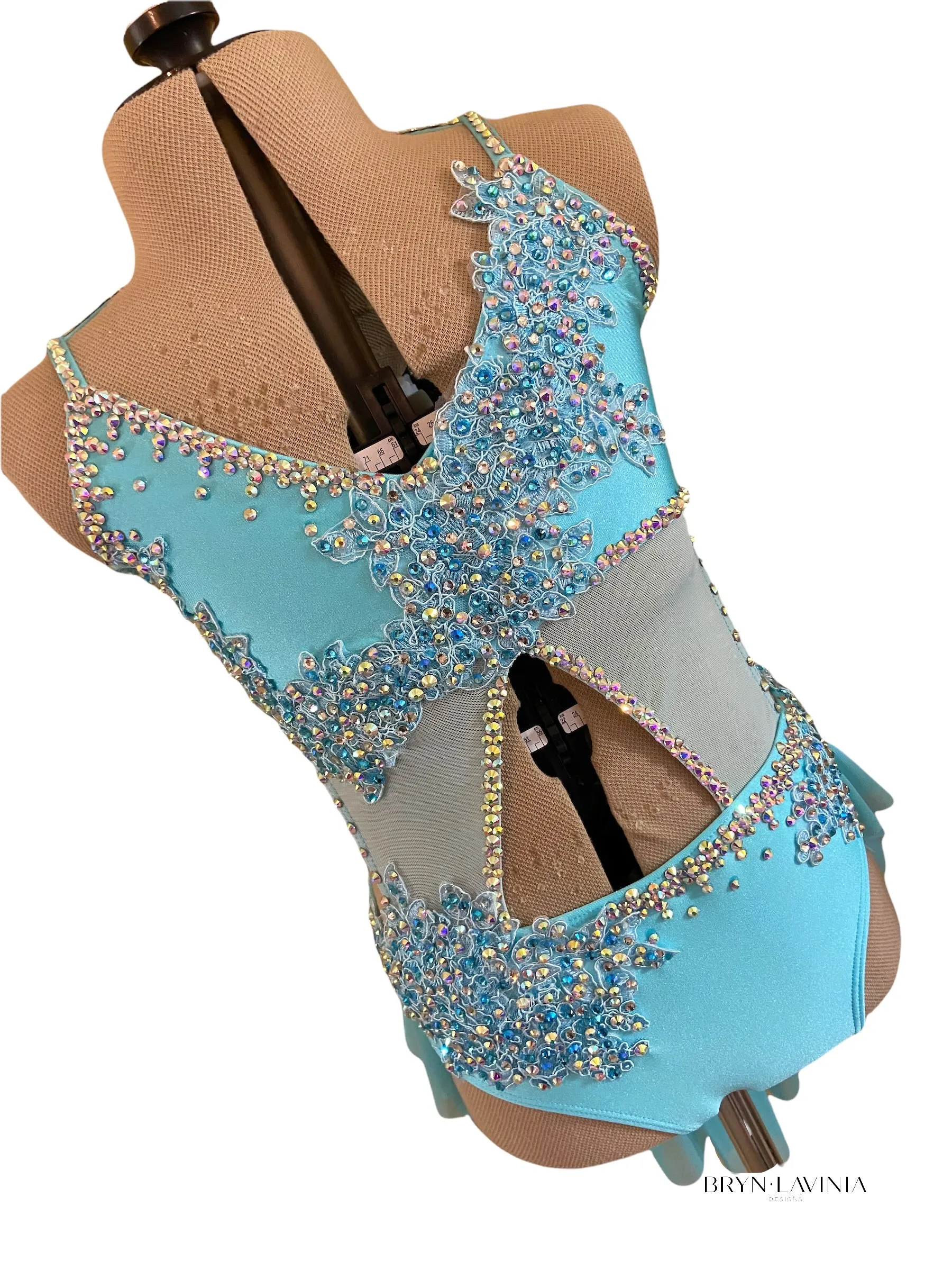 NEW CL/CXL light blue ready-to-ship costume
