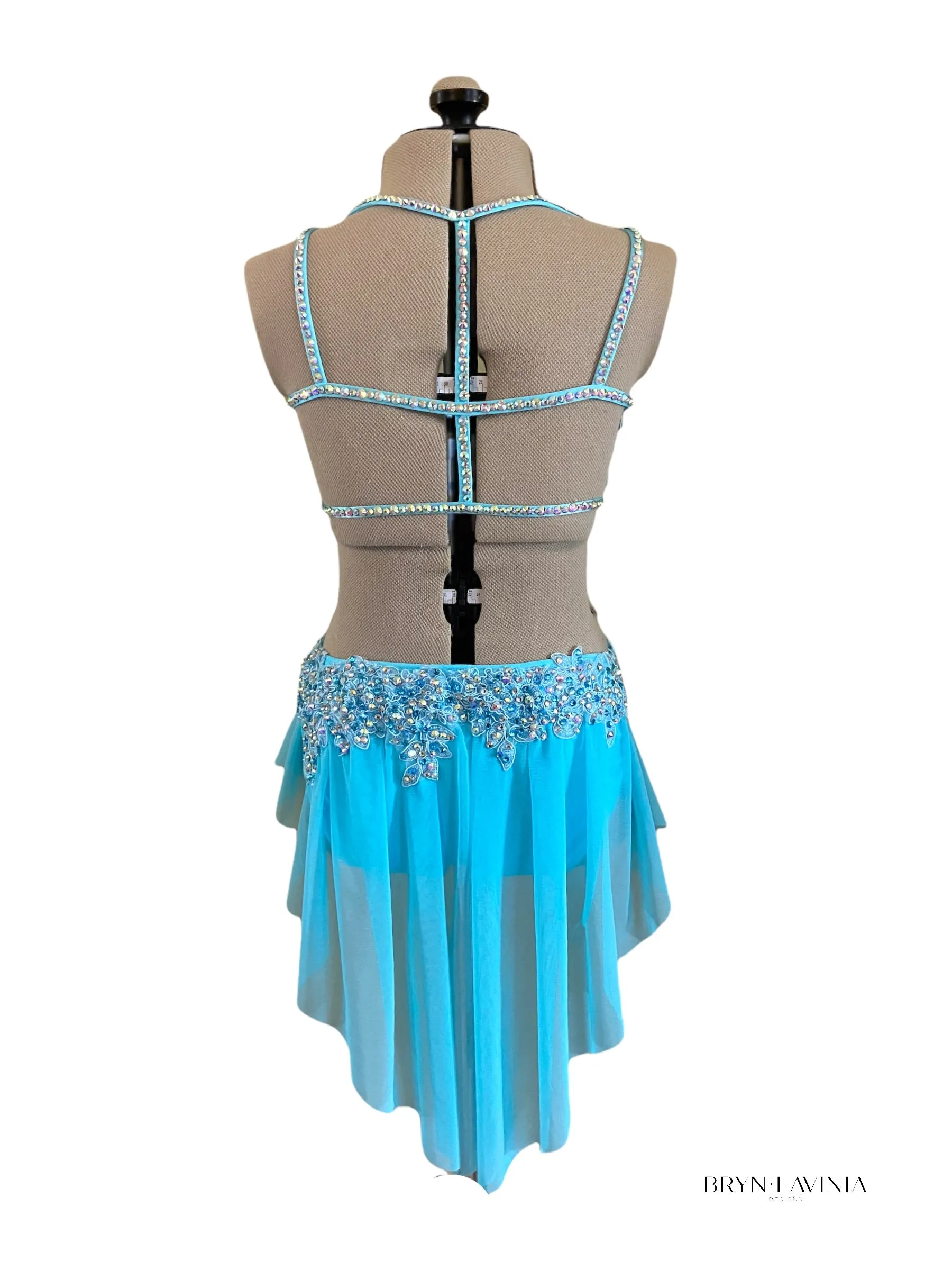 NEW CL/CXL light blue ready-to-ship costume