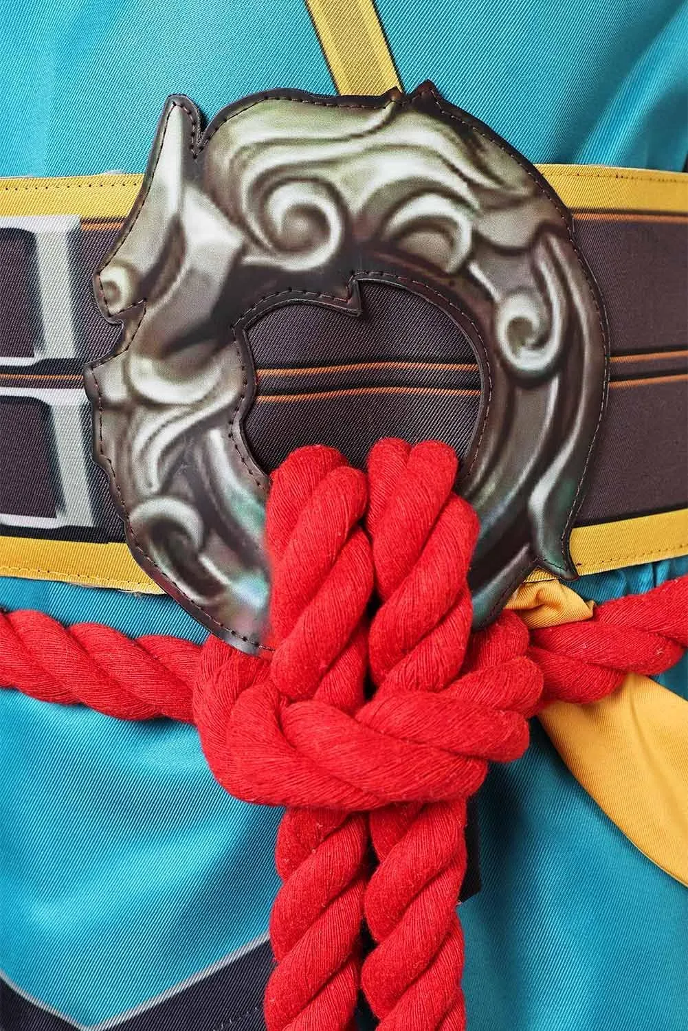 Newcos Iron Cosplay Fist Costume Mens Pants Top Waistband Straps Rope Outfit Jumpsuit Superhero Costumes Halloween Suit Adult
