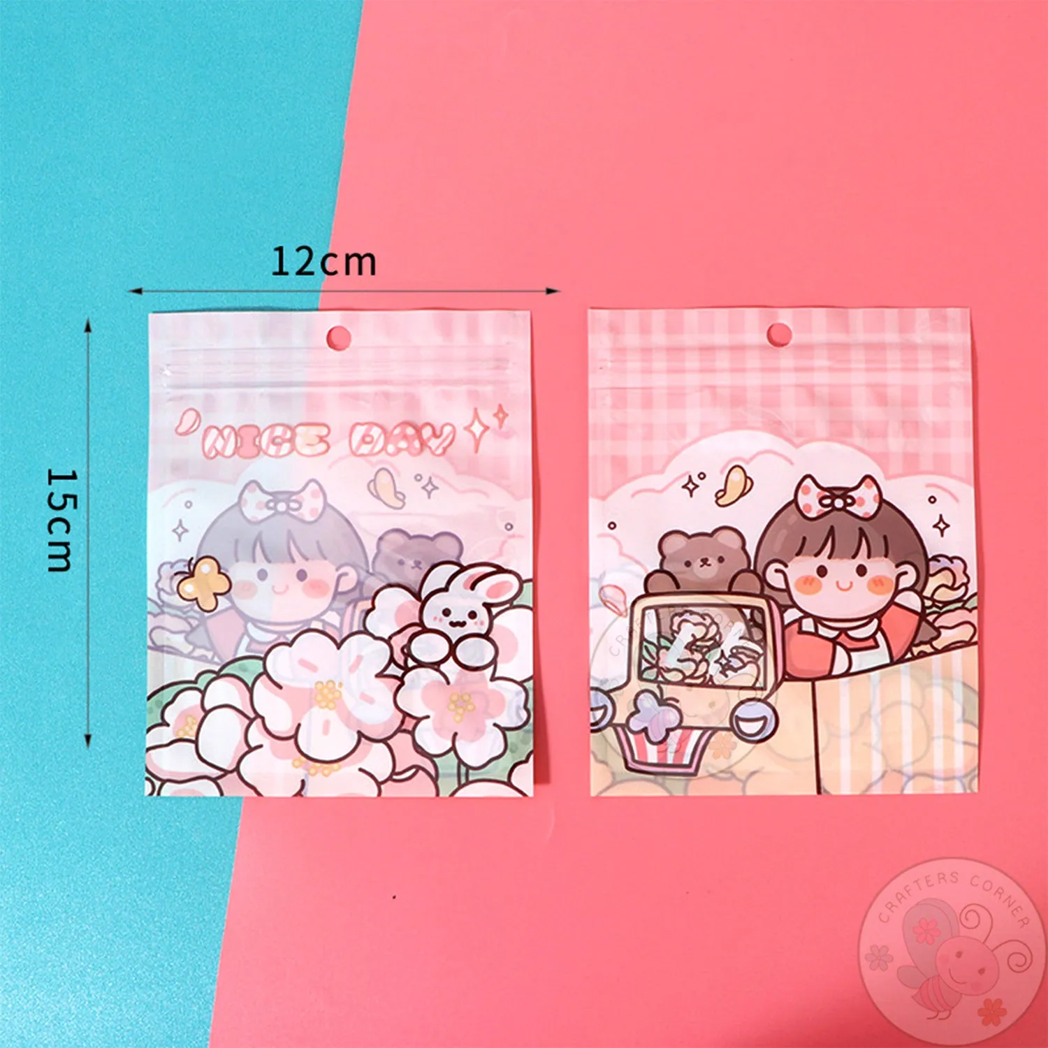 Nice Day - Zip Lock Storage Bags
