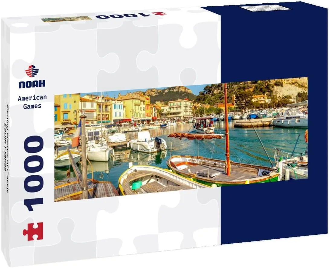 Noah Jigsaw Puzzle Fishing Harbor of Cassis, South France 1000 Pieces