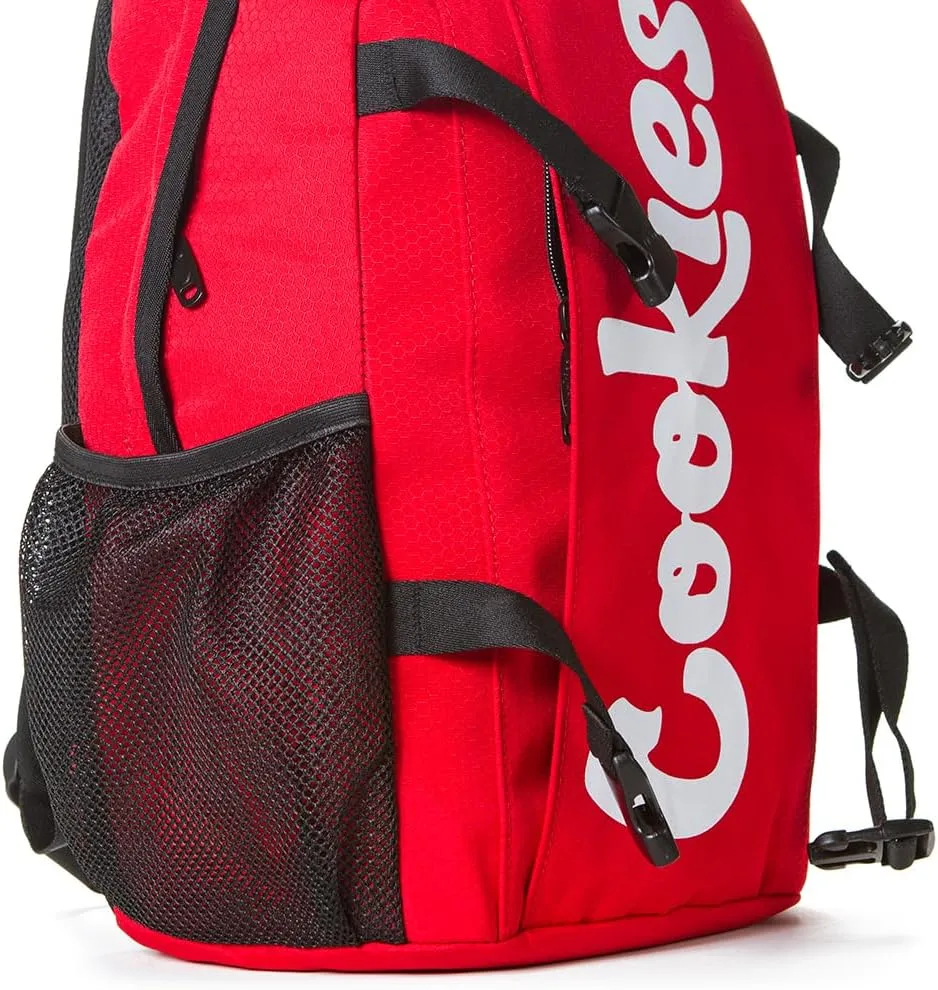 Non-Standard Ripstop Nylon Backpack-Red