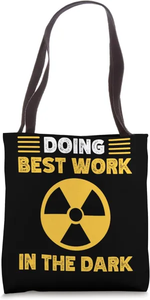 Nuclear Medicine Technologist Radioactive Decay Nursing Tote Bag