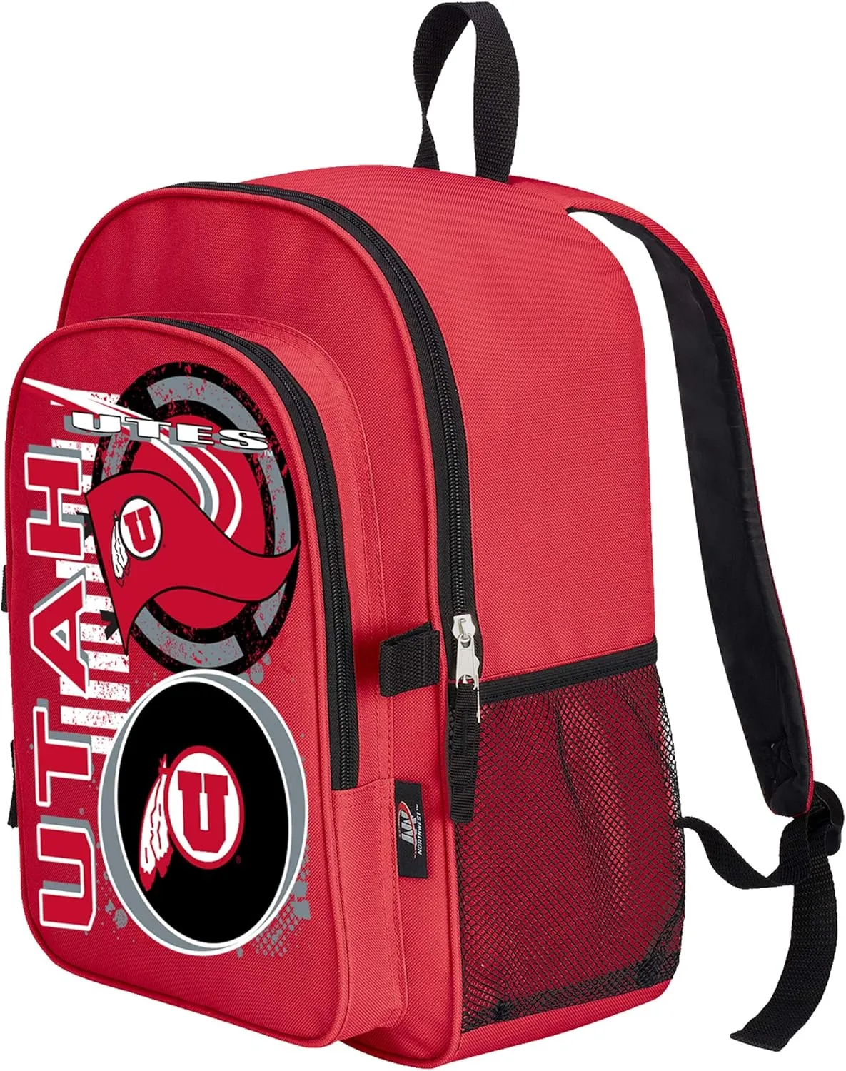 Officially Licensed NCAA Accelerator Backpack & Lunch Kit Set, Multi Color, 16" x 9.5" x 12"