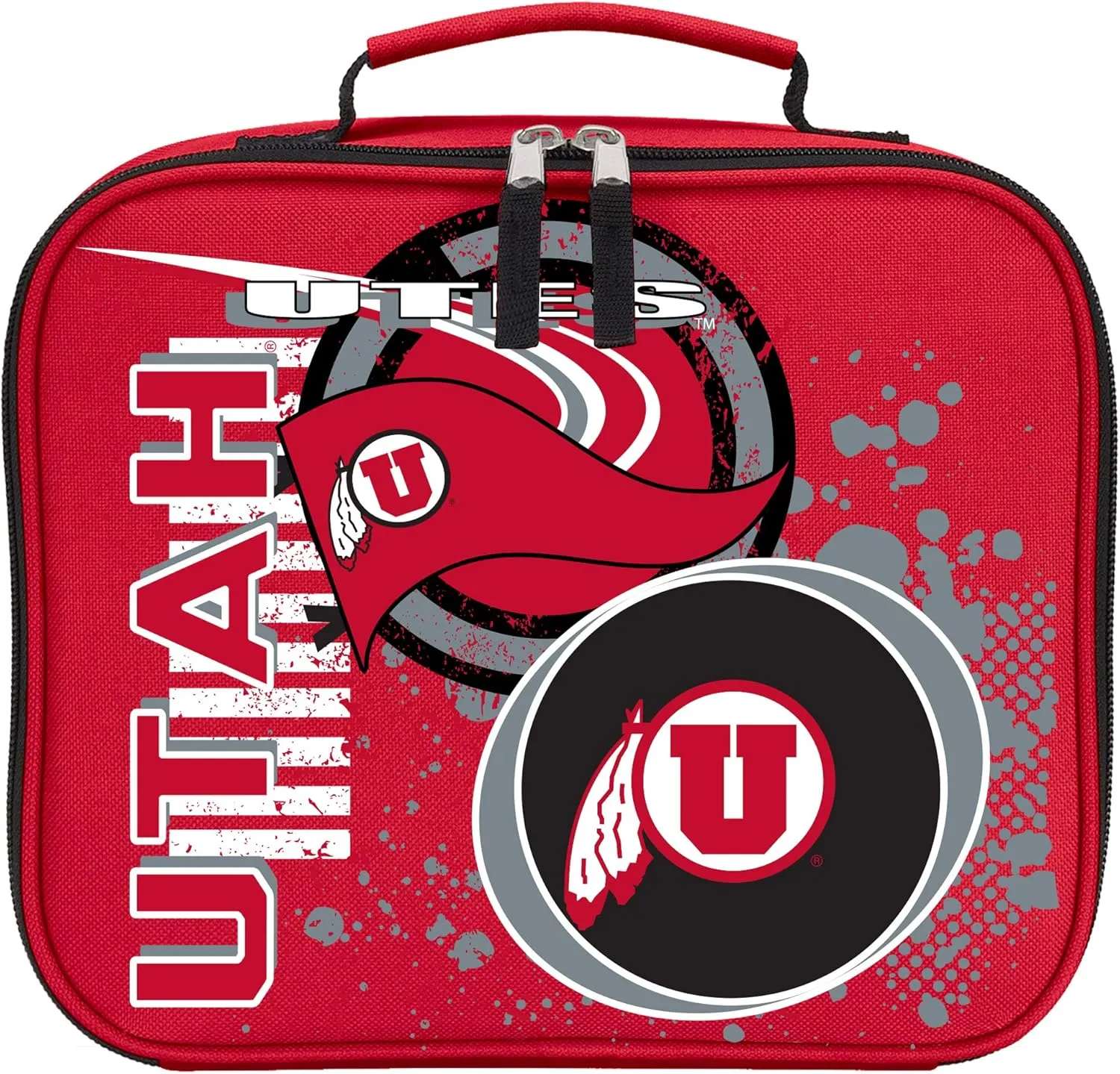 Officially Licensed NCAA Accelerator Backpack & Lunch Kit Set, Multi Color, 16" x 9.5" x 12"