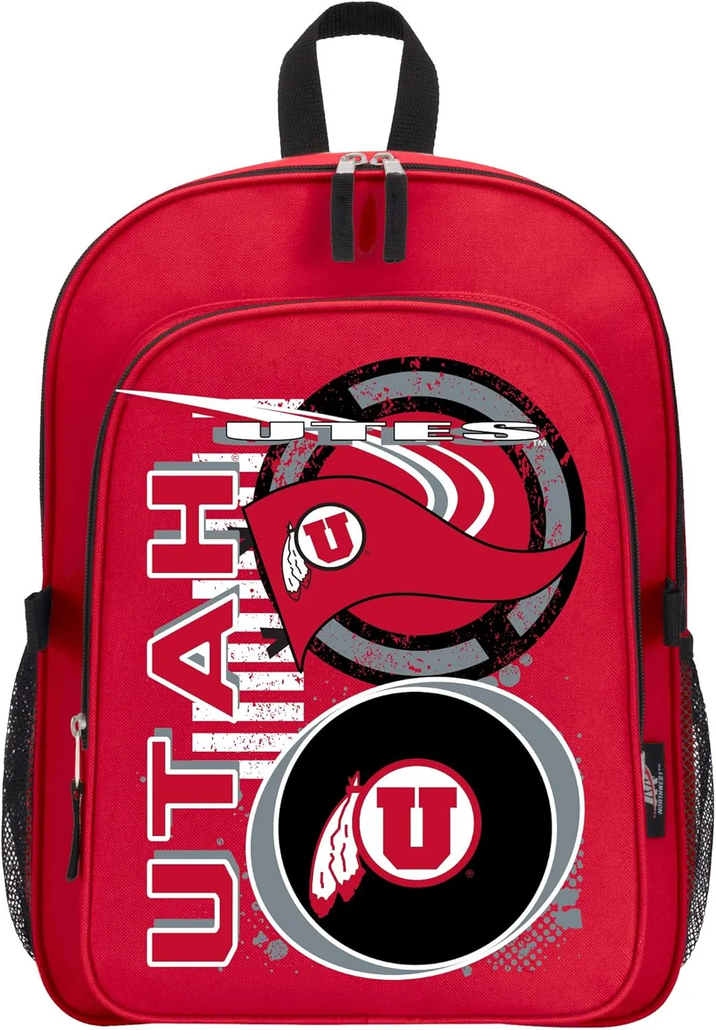 Officially Licensed NCAA Accelerator Backpack & Lunch Kit Set, Multi Color, 16" x 9.5" x 12"
