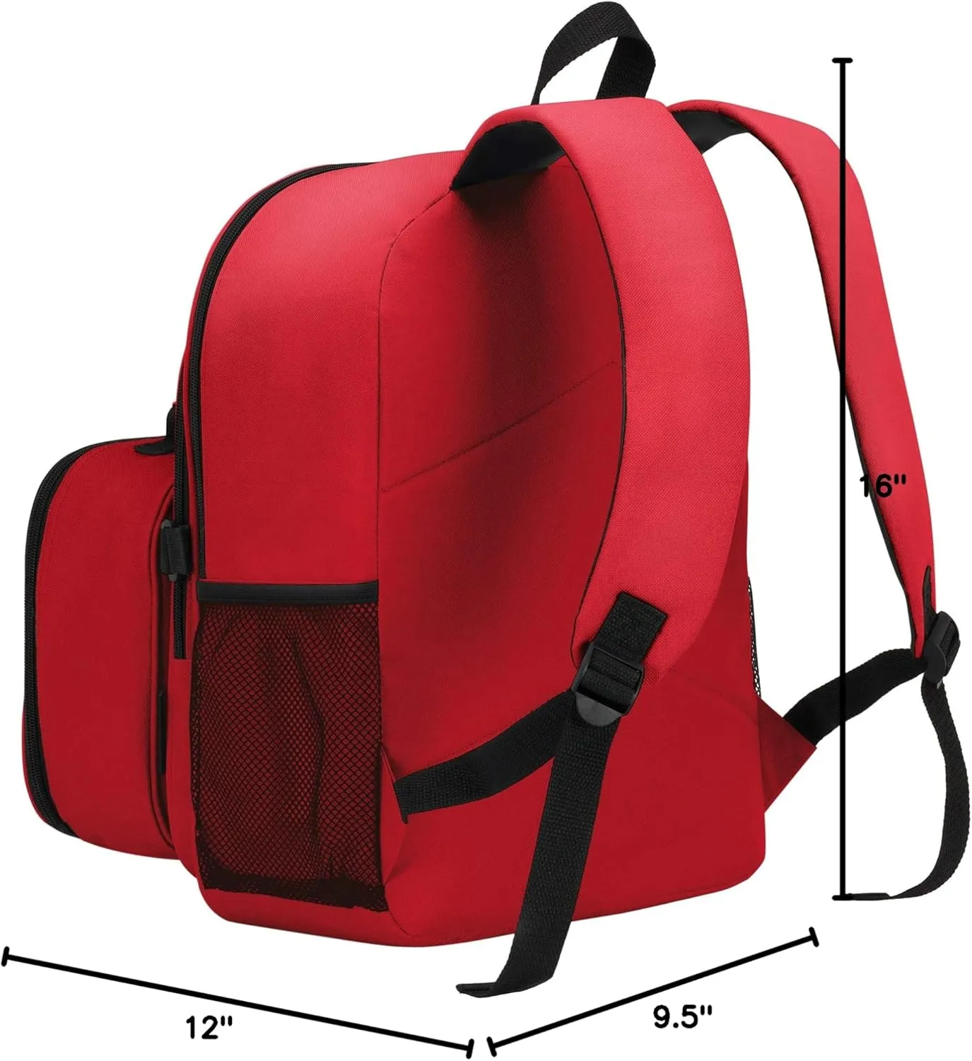 Officially Licensed NCAA Accelerator Backpack & Lunch Kit Set, Multi Color, 16" x 9.5" x 12"