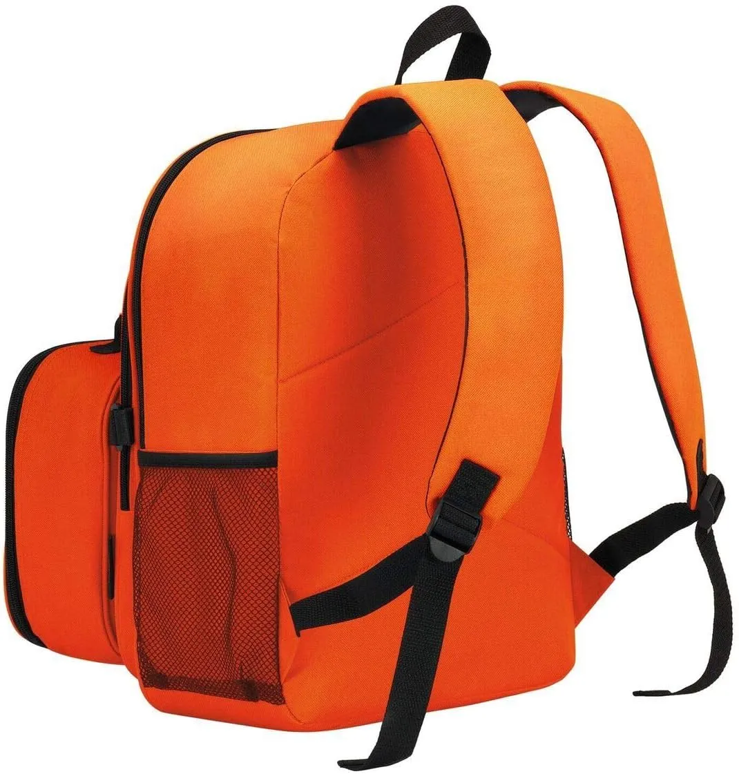 Officially Licensed NCAA Accelerator Backpack & Lunch Kit Set, Multi Color, 16" x 9.5" x 12"