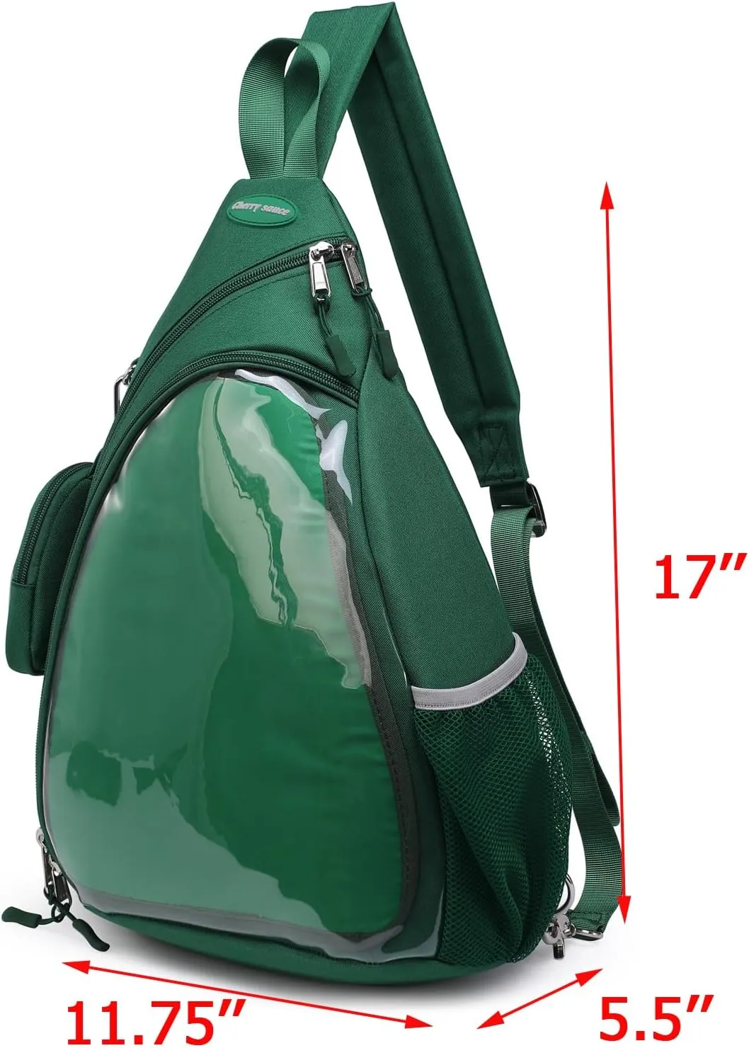 Oxford Ita Bag Kawaii Pin Display Chest Pack Single Shoulder Bag Sport Backpack Hiking Daypack, Medium