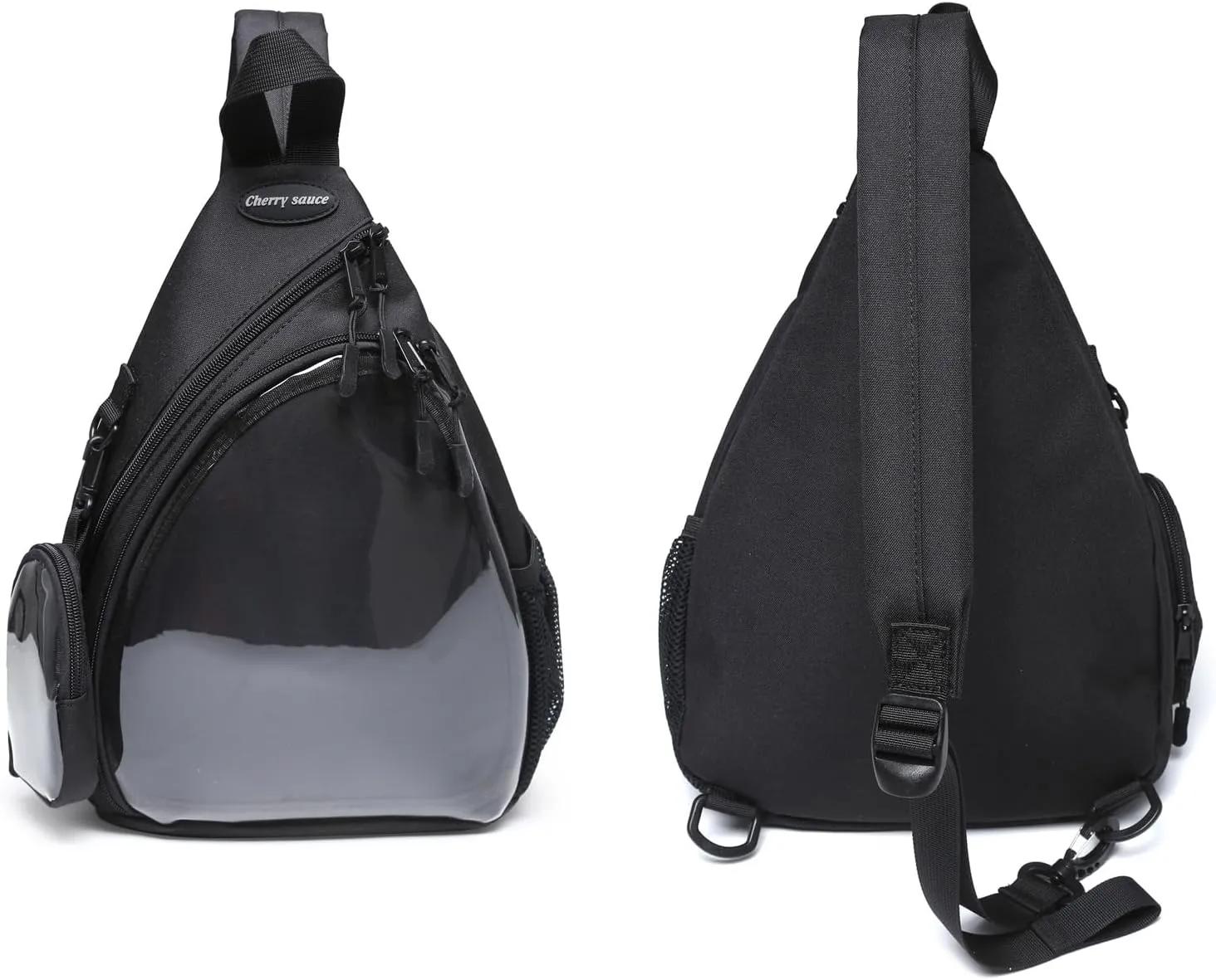 Oxford Ita Bag Kawaii Pin Display Chest Pack Single Shoulder Bag Sport Backpack Hiking Daypack, Small