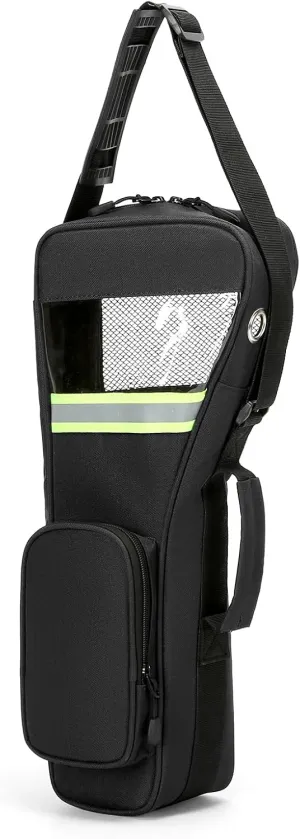 Oxygen Tank Backpack,Portable Oxygen Cylinder Carry Bag,Oxygen Tank Shoulder Bag,Ideal for Daily Basis,Shopping,Travel. (Black, 2L)