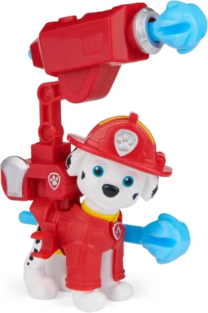 Paw Patrol - Marshall Collectible Action Figure with Backpack Clip and 2 Projectiles, Toys for Kids Ages 3 and Up, Color (Spin Master 6060757)