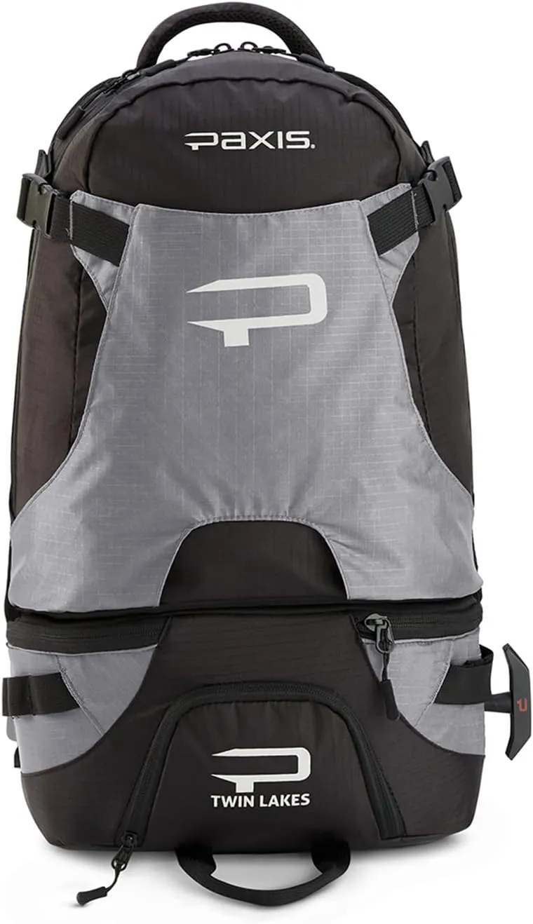 Paxis - Swing-Arm Backpack - Get to Your Gear Without Removing Your Pack. For Hiking, Fly Fishing, Photography & Travel (GREY)
